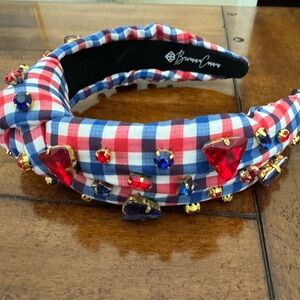Brianna Cannon Red, White and Blue headband